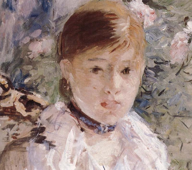 Berthe Morisot Detail of the  Woman near the window Norge oil painting art